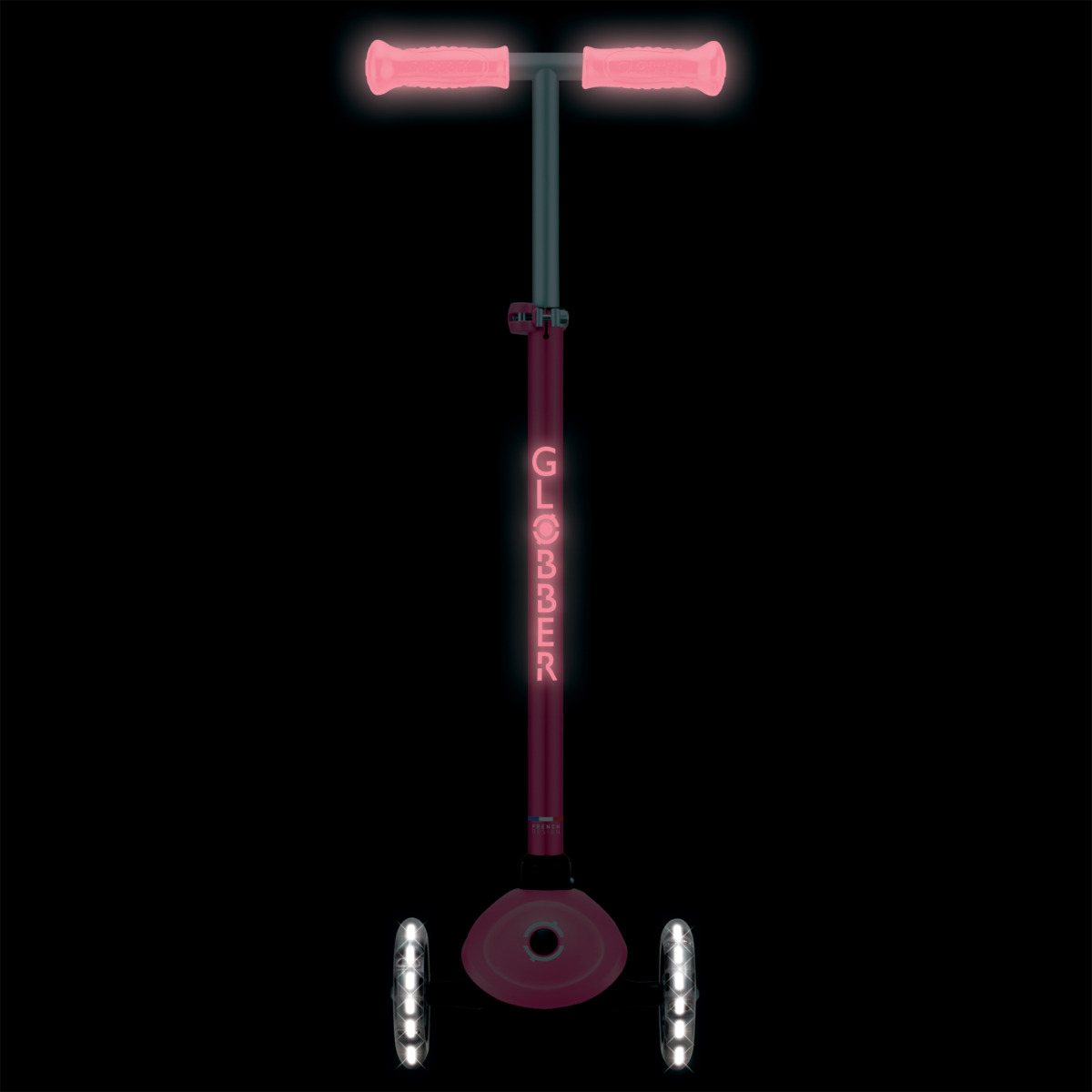Trottinette Globber PRIMO PLUS LIGHTS GLOW – Rose – Image 4