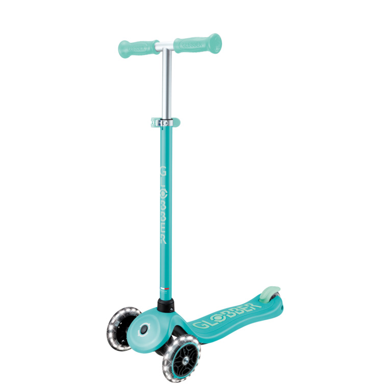 Trottinette Globber PRIMO PLUS LIGHTS GLOW – Mint – Image 3