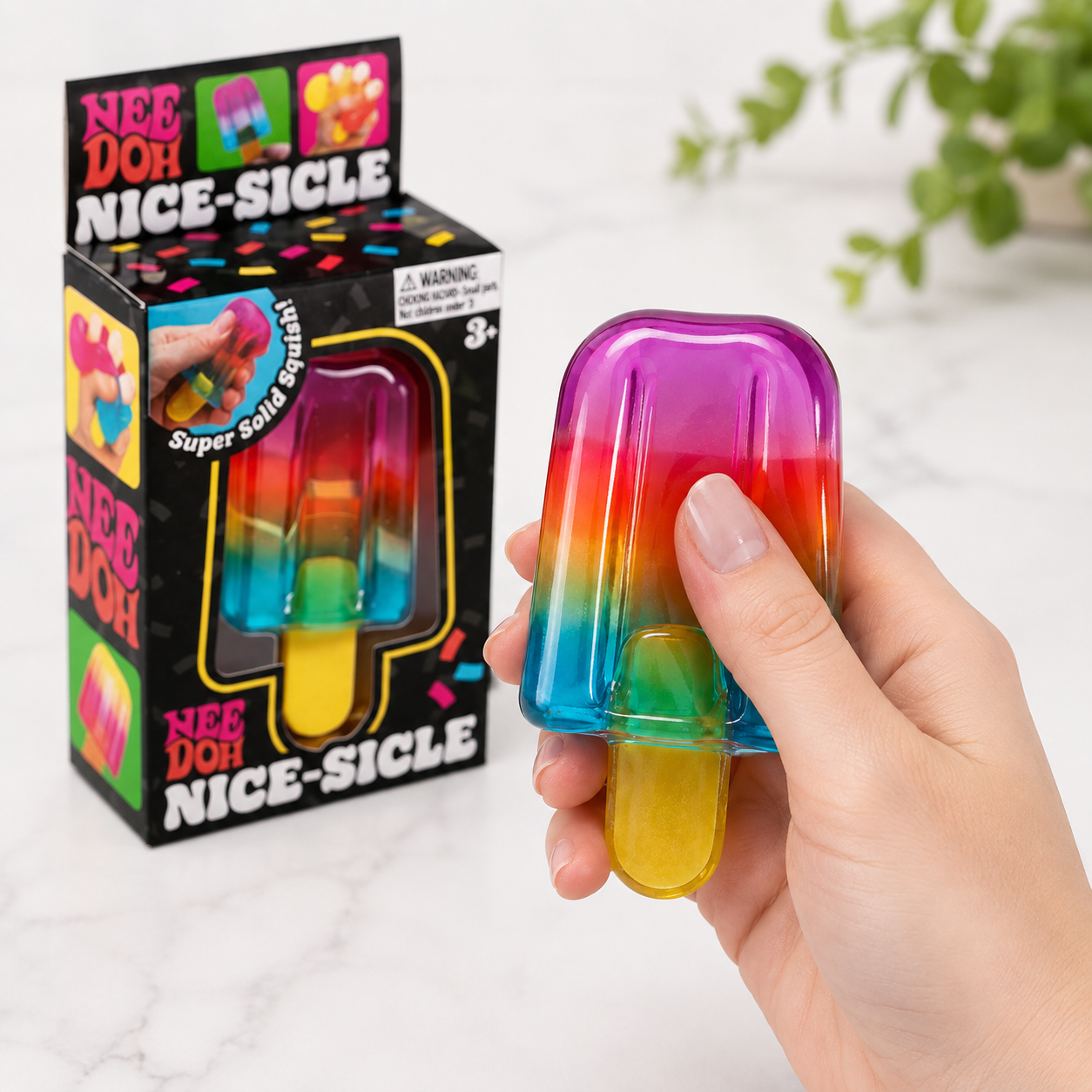 NeeDoh Nice-Sicle – Squishy Glace Anti-Stress – Image 3