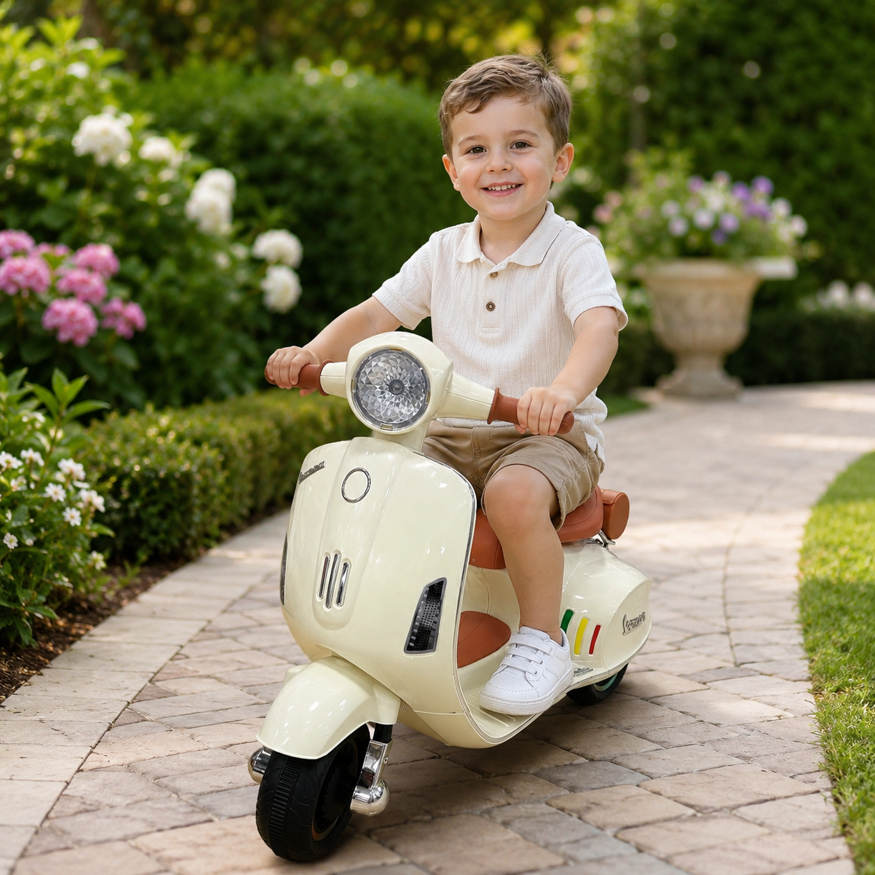 Vespa électrique enfant 12V – 2 à 6 ans – Image 6