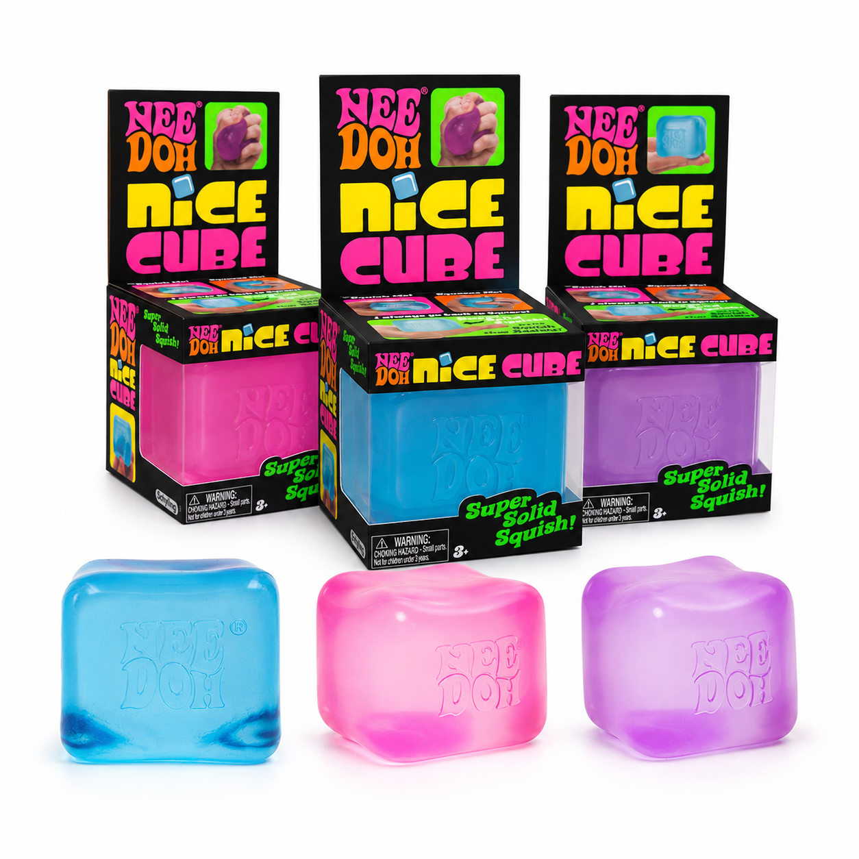 NeeDoh Nice Cube – Squishy Cube Anti-Stress – Image 2
