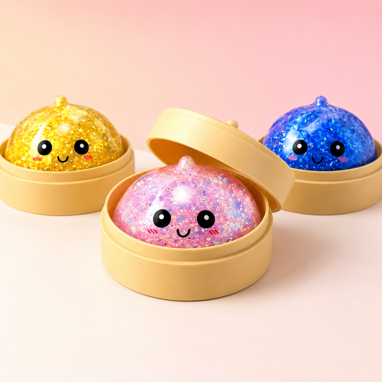 Squishy Dumpling Pailleté – Boîte Mystère – Image 2