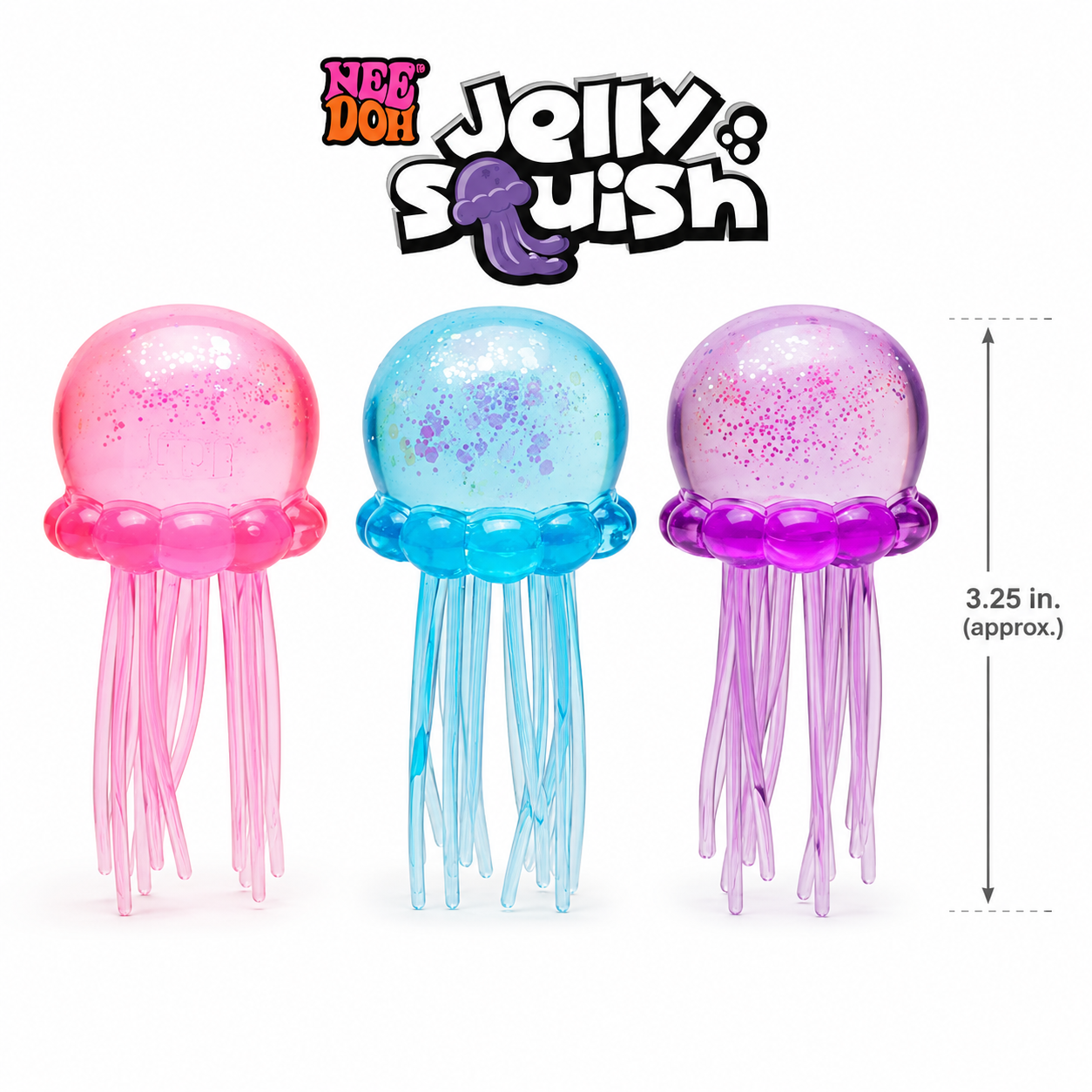 NeeDoh Jelly Squish – Méduse Squishy Anti-Stress – Image 2