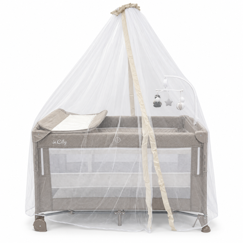 Parc Lit Cododo 3 en 1 Beige – inCity